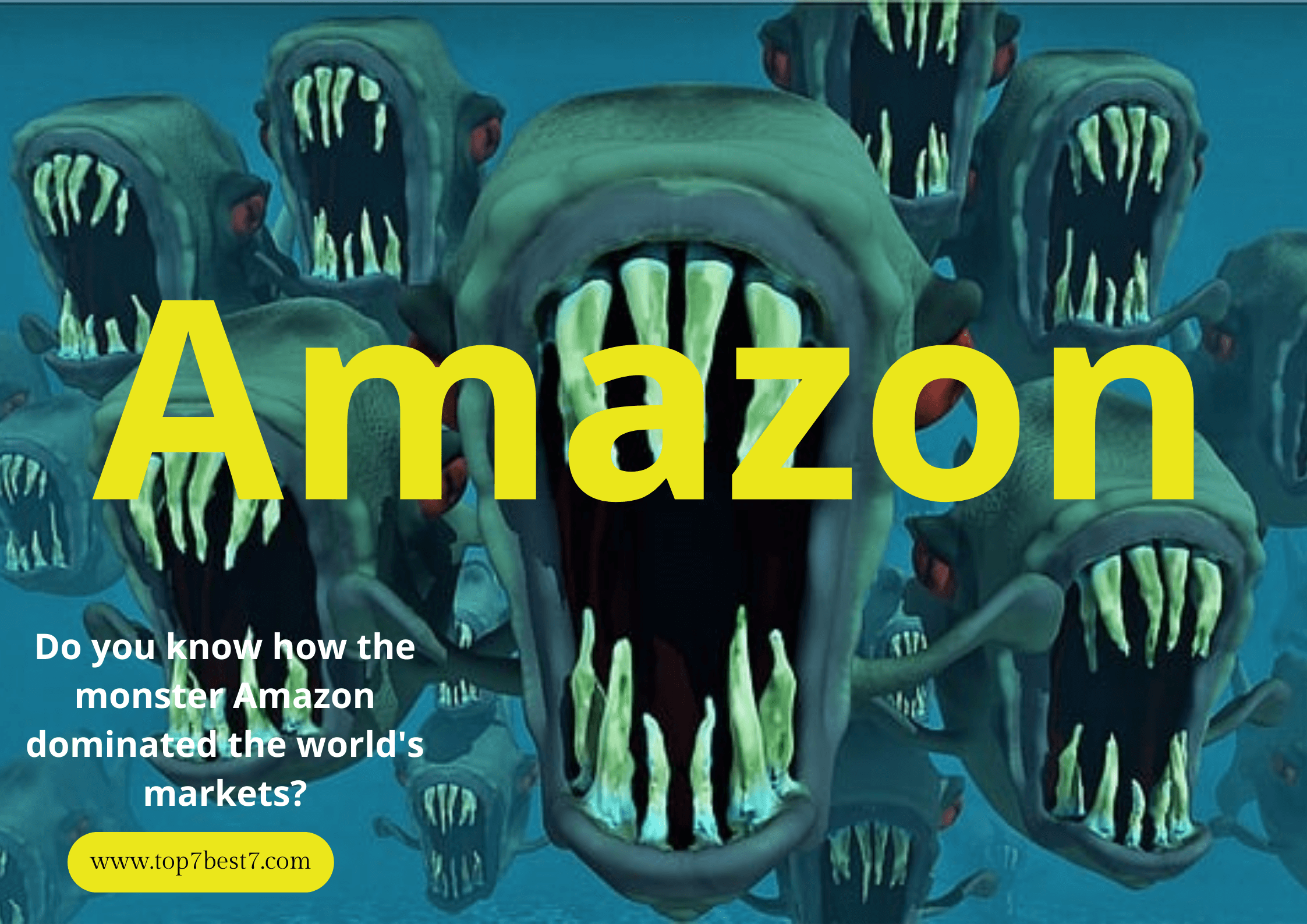 You are currently viewing Do you know  the monster Amazon  markets?