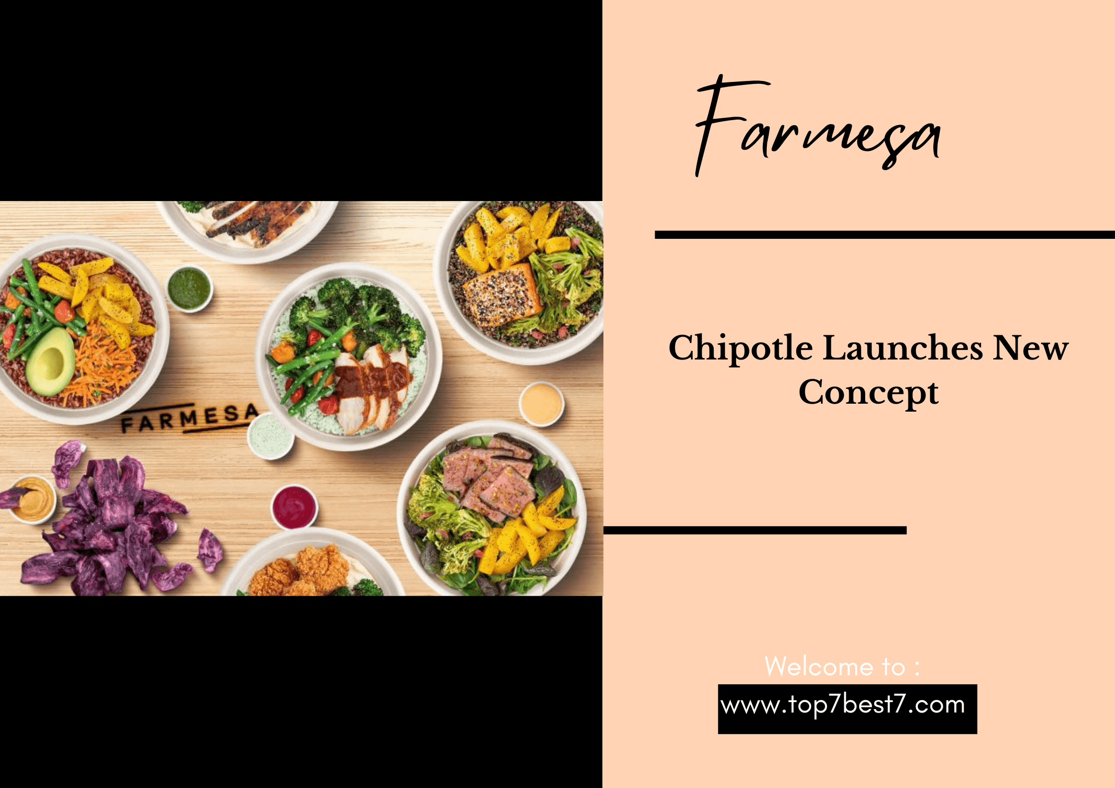Read more about the article Chipotle Launches New Concept, to enter food-bowl business, Farmesa