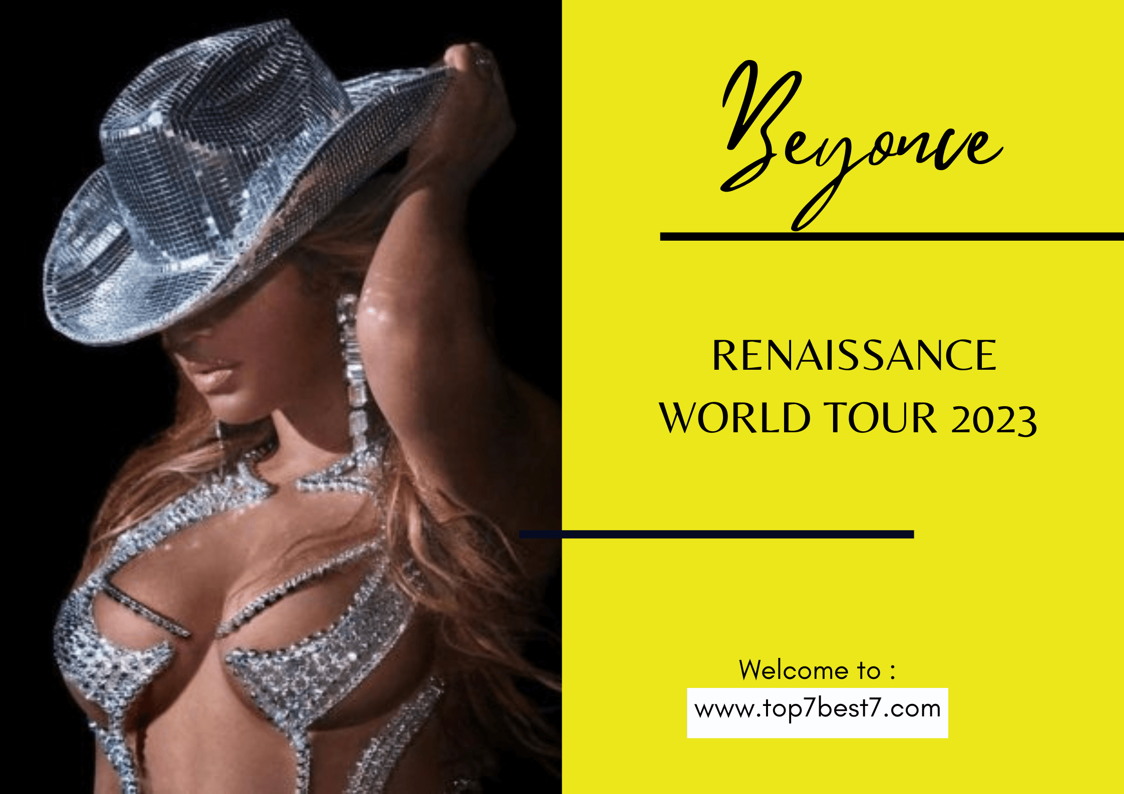 You are currently viewing BEYONCE RENAISSANCE WORLD TOUR 2023 : EUROPE,UK  AND NORTH AMERICA